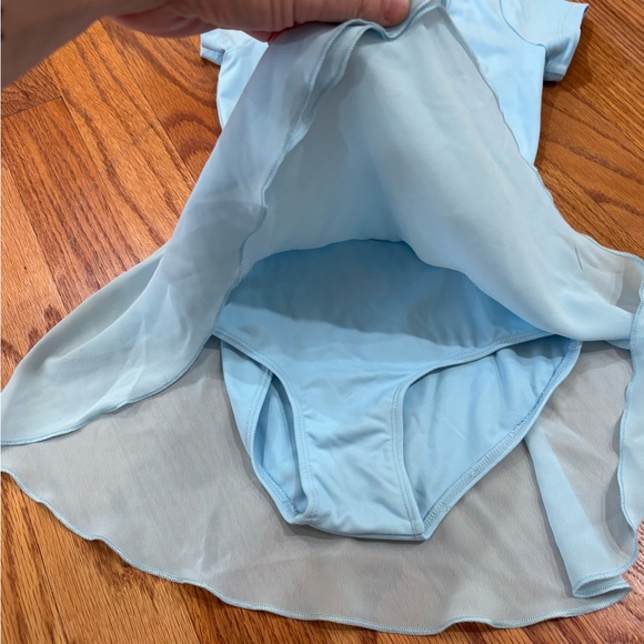 Bloch Girl’s Ballet Dance Blue Leotard Sz 6X-7 - Picture 3 of 4